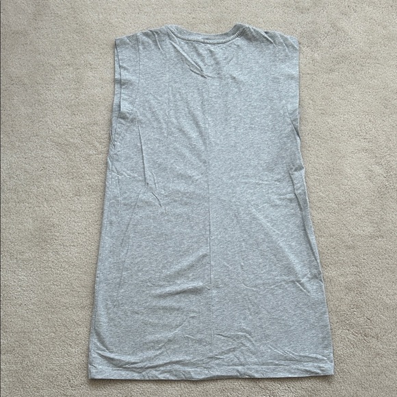 Dynamite Light Gray Tshirt Dress - Size S - Picture 5 of 5